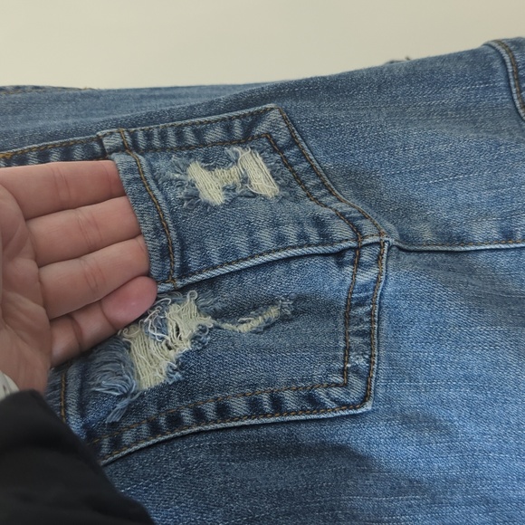 Maurices Blue Denim Overall Mini Dress - Picture 5 of 10